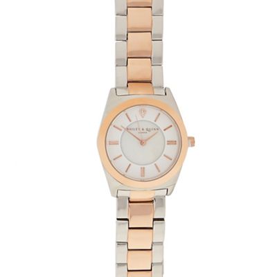 Ladies' rose gold plated analogue watch in a gift box